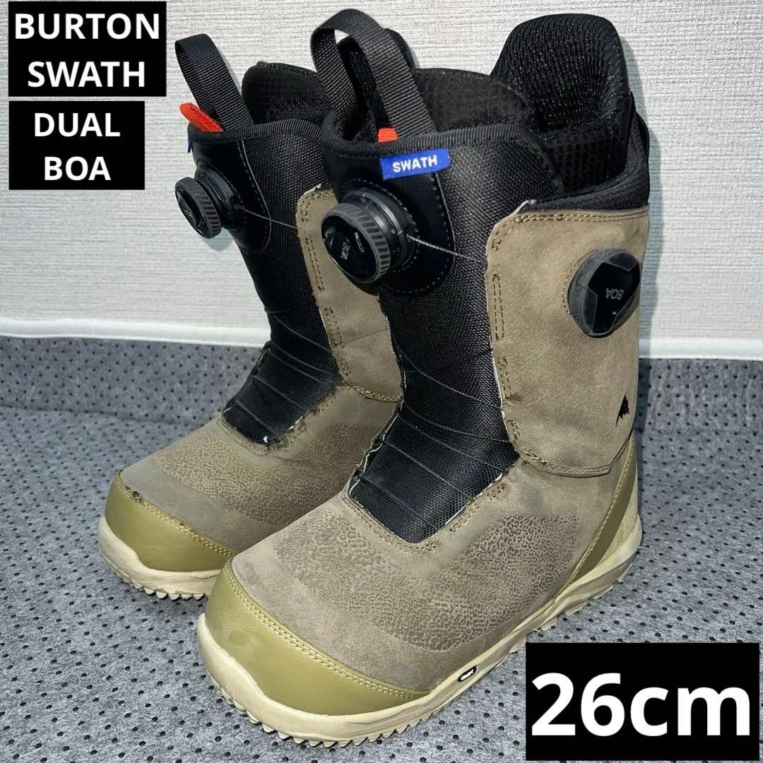 7-8回使用 26cm BURTON SWATH スワス DUAL BOAブーツ