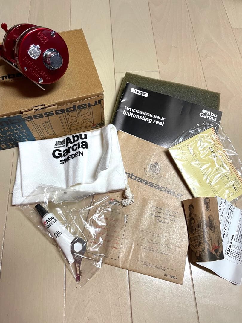 美品　ABU アブガルシア　1500c  アンバサダー