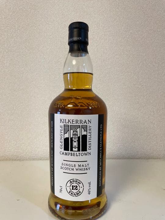 ウイスキー 新ボトル キルケラン 12年 700ml 46度箱無キャンベルタウン