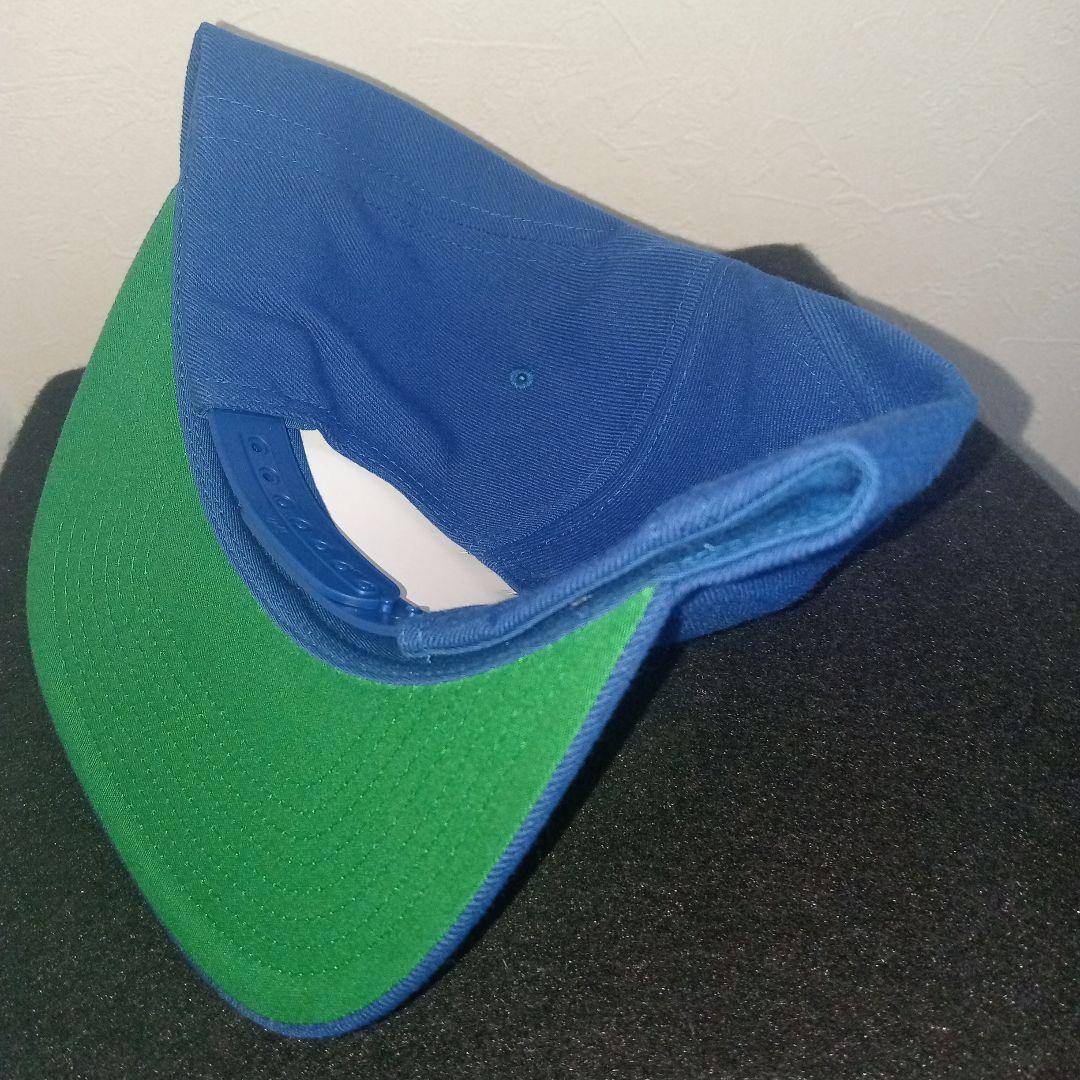 THE BONEZ N-logo flat visor cap キャップ/帽子