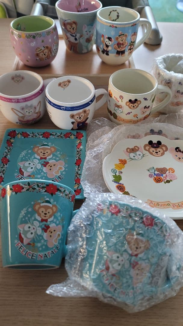 ダッフィー　マグカップ　プレート　まとめ売り