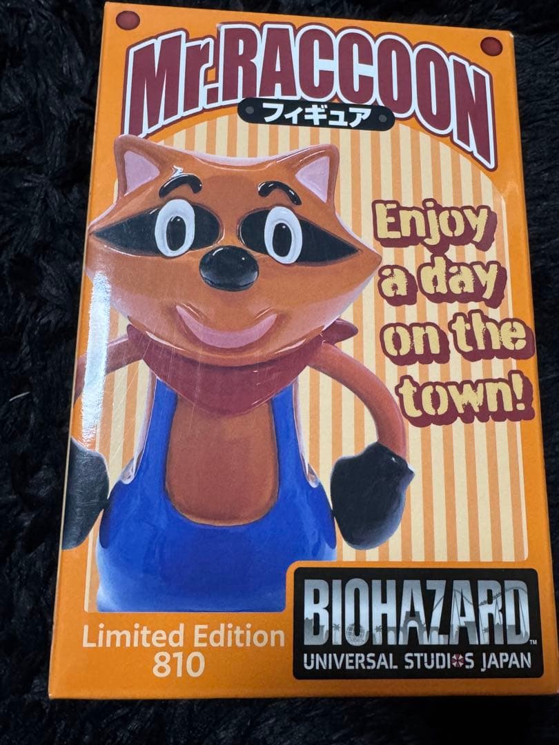 USJ バイオハザード ラクーン君 フィギュア Mr. Raccoon ユニバ