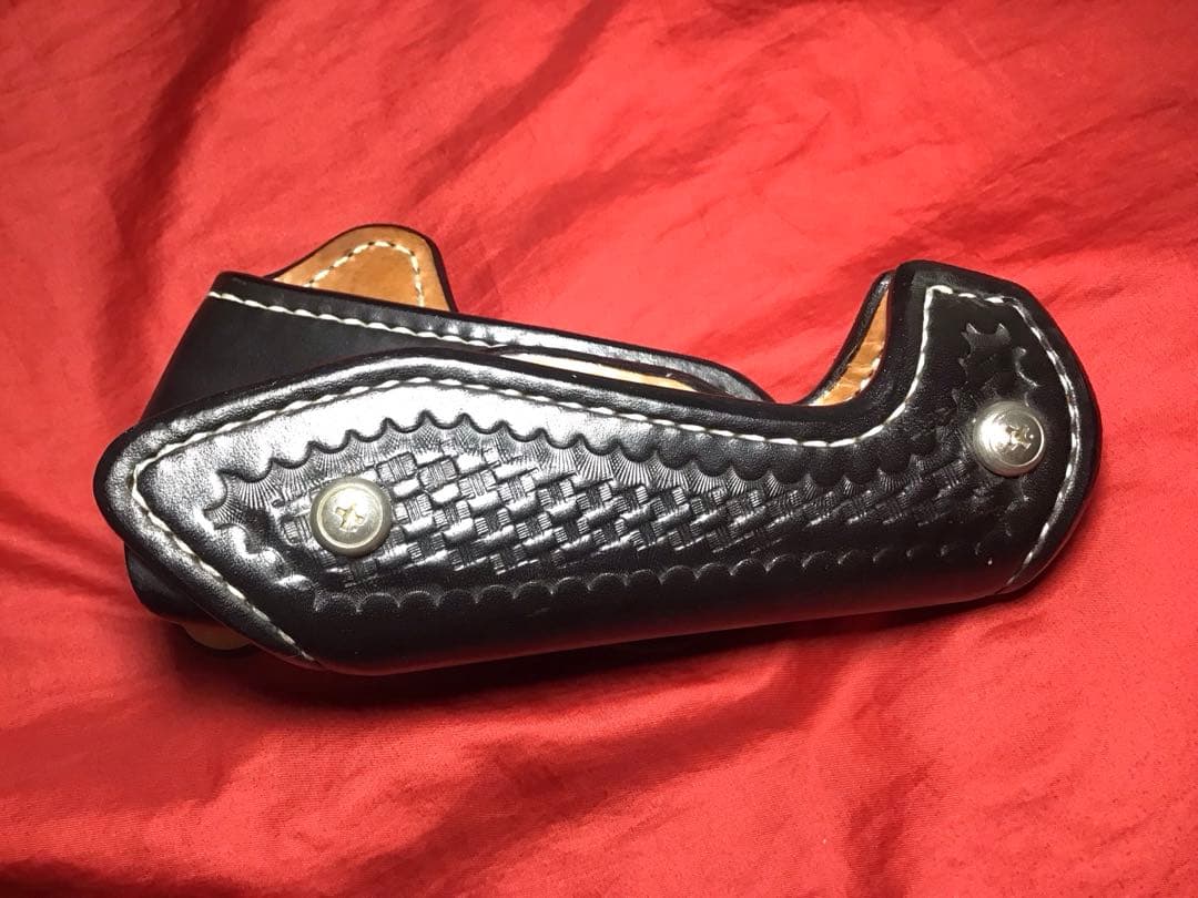 KEIN製　実物革製1911競技用ホルスターバスケットタイプ右用BK　未使用品