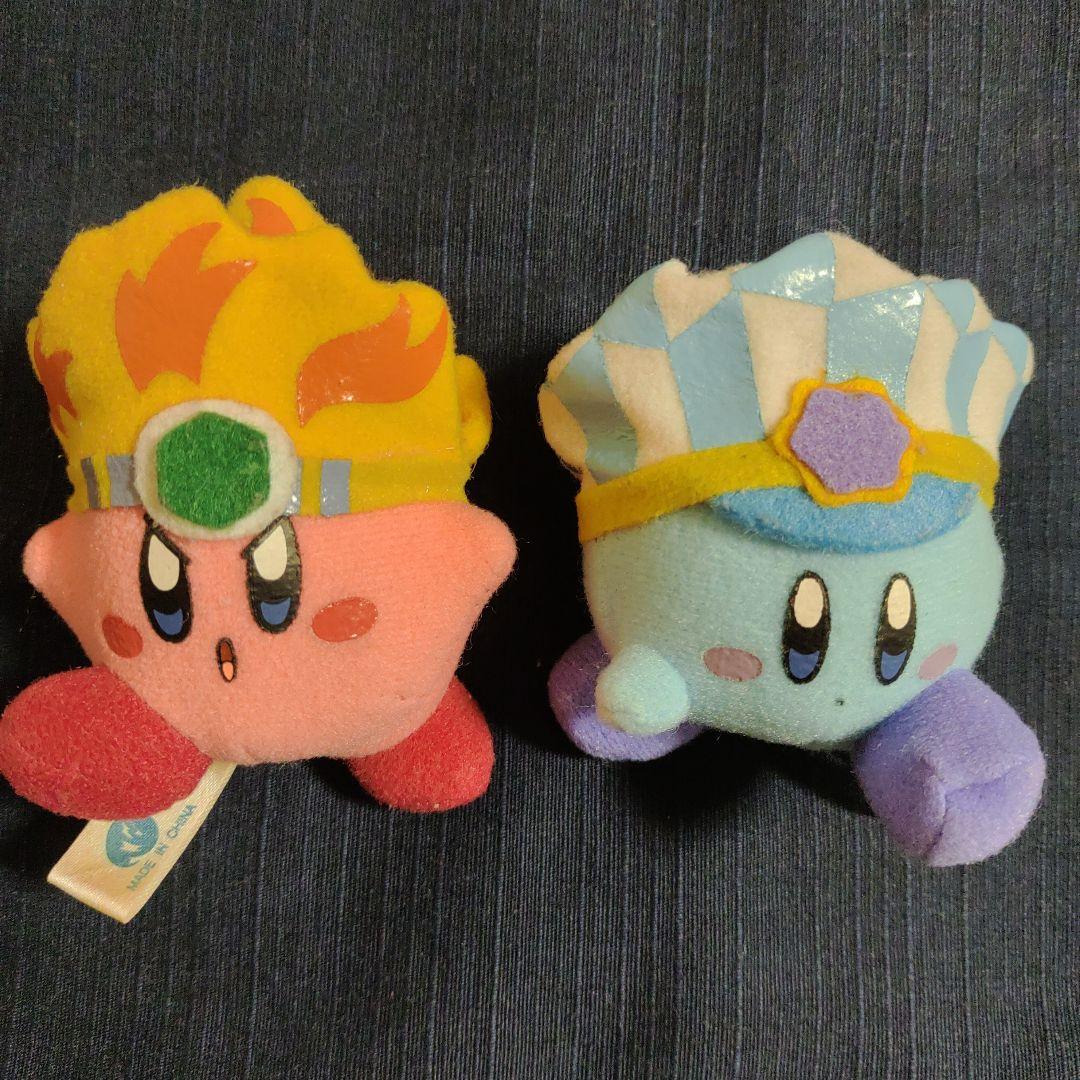 星のカービィ ブルブルマスコット ファイア + アイス 2個セット