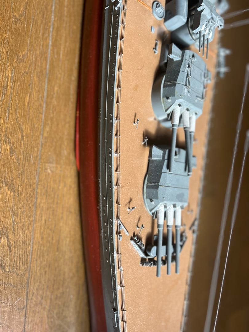 超大型戦艦大和1350mm製作完了しました。(1号作戦時)使用です。