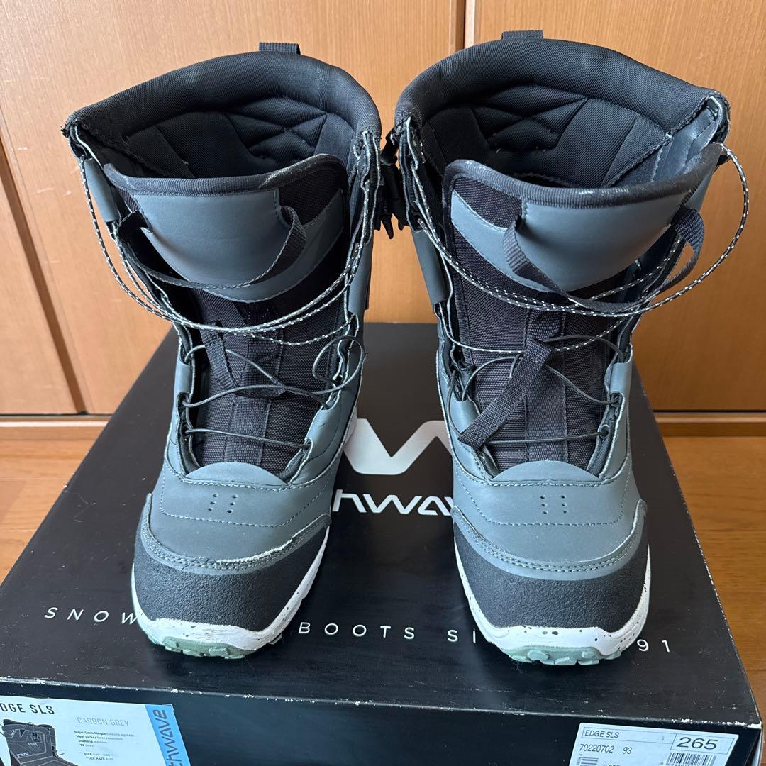【24-25】northwave EDGE スノーボードブーツ 26.5 グレー