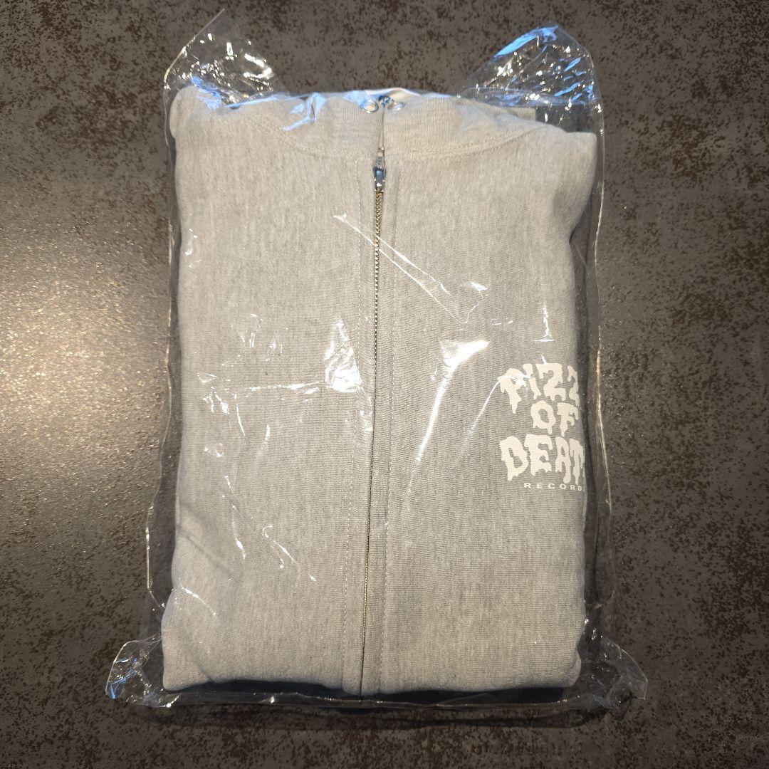 Pizza of Death フルジップパーカー X-LARGE グレー