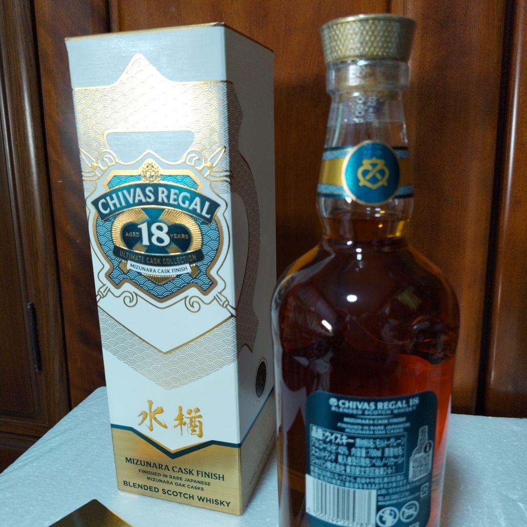 新品CHIVASREGAL18YEARS MIZUNARA CASKFINISH