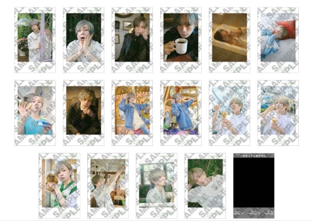 うらたぬき ランダムミニフォトカード コンプリートセット