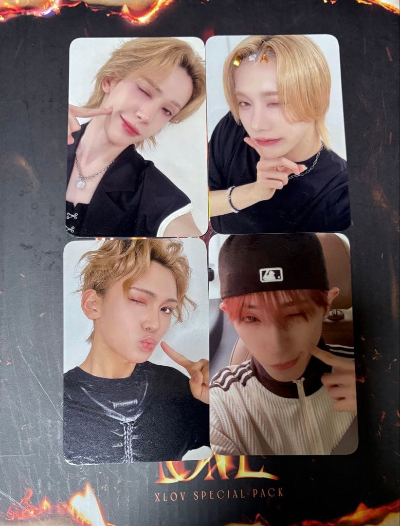 XLOV EVERLINE トレカ4枚セット