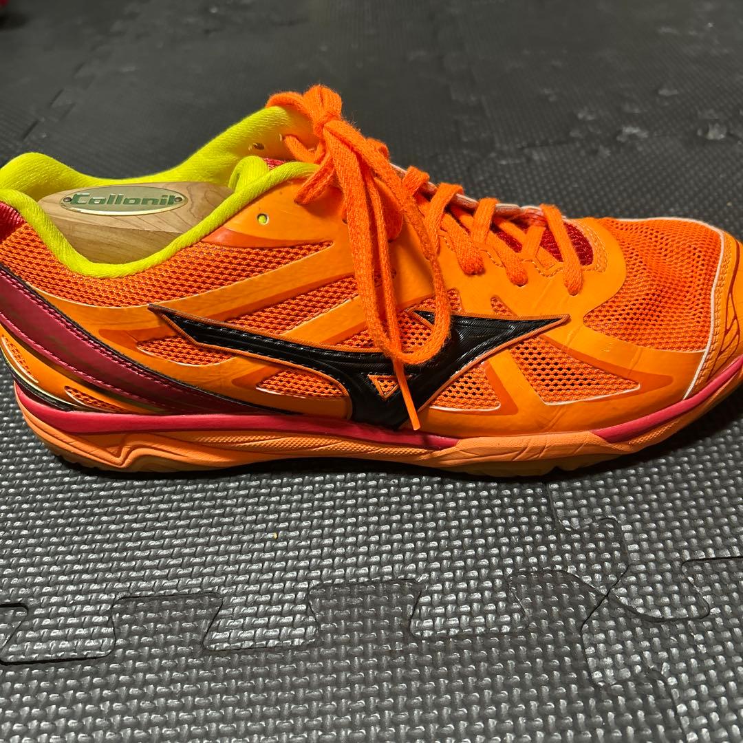 ミズノ　バレーボールシューズ ヒノトリ　ロイヤルフェニックス　オレンジ　28cm