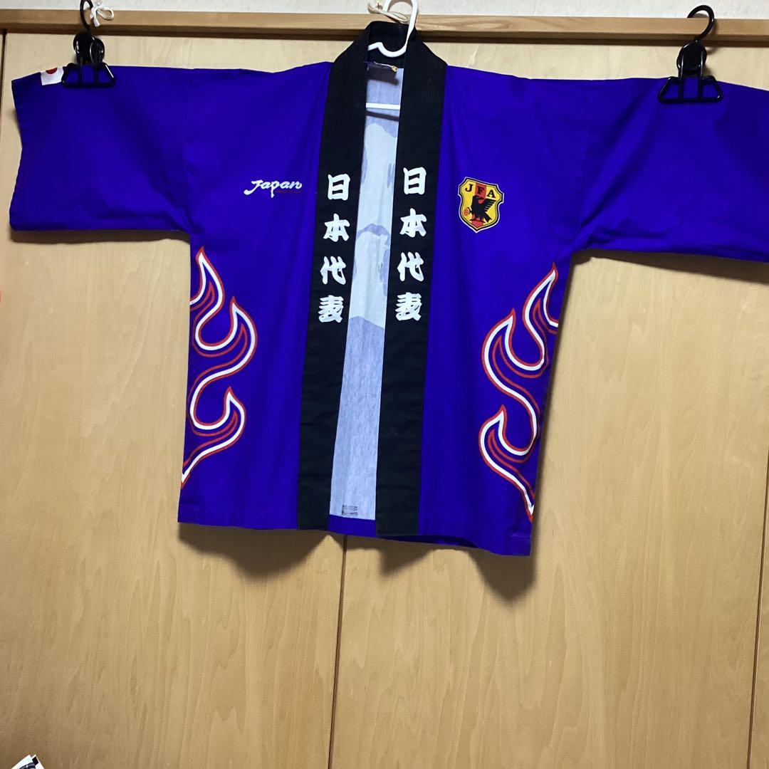 サッカー日本代表　法被　ハッピ　1996 炎