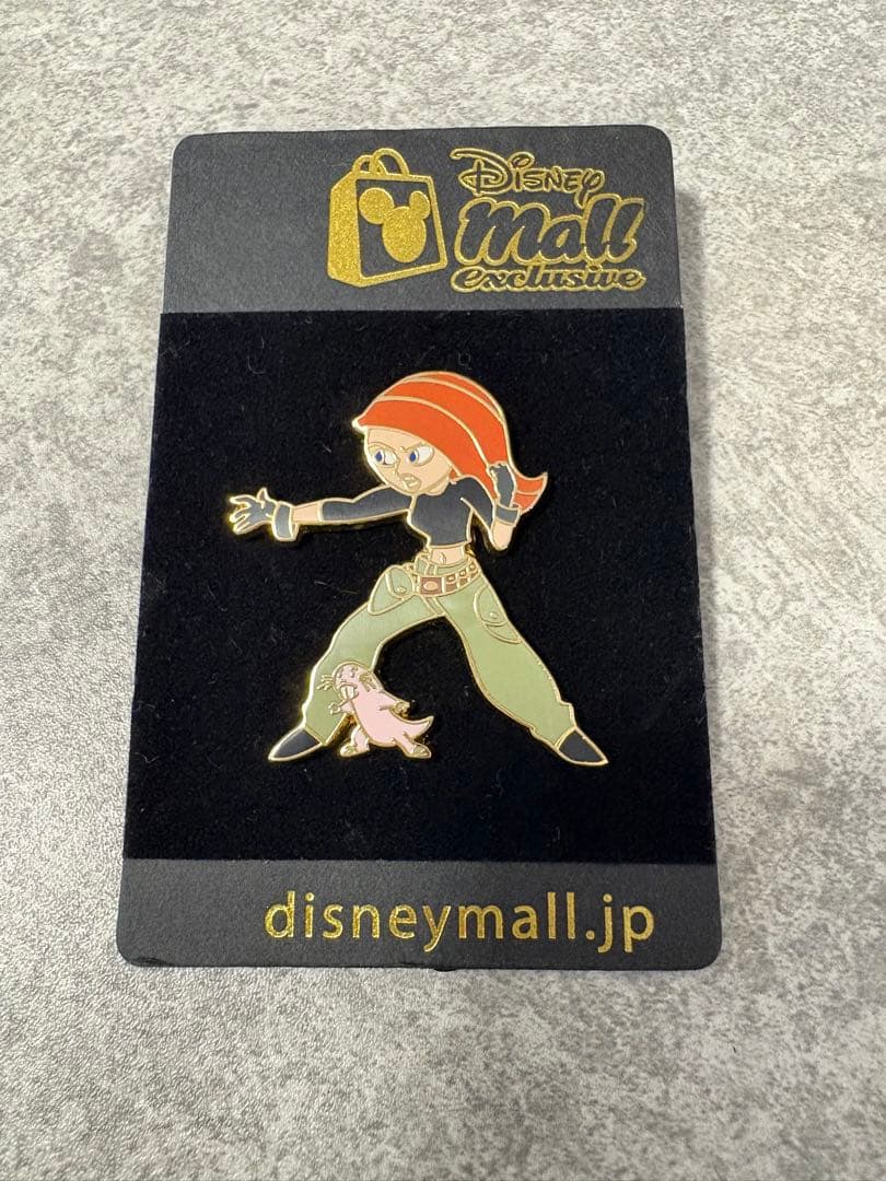 キム・ポッシブル ピンバッジ　ディズニーモール