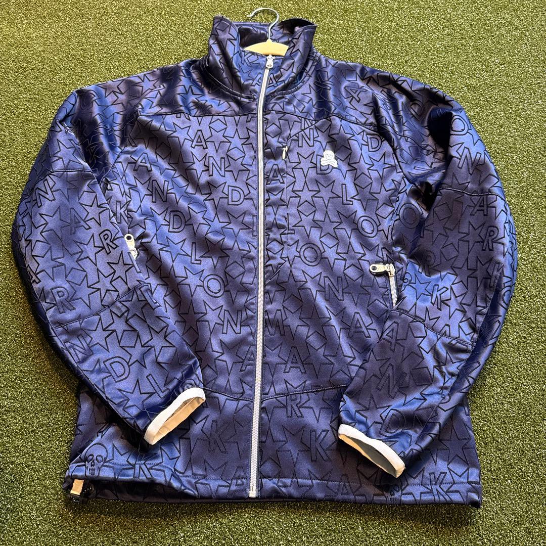 新品未使用★マーク&ロナ★ネイビー 星柄 レディースジャケットM