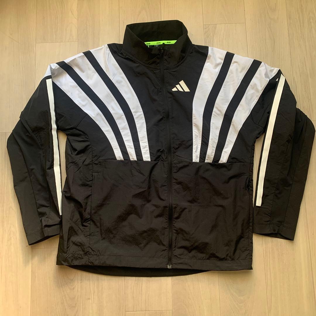 【新品タグ付】アディダスadidas ADIZERO アディゼロジャケット M