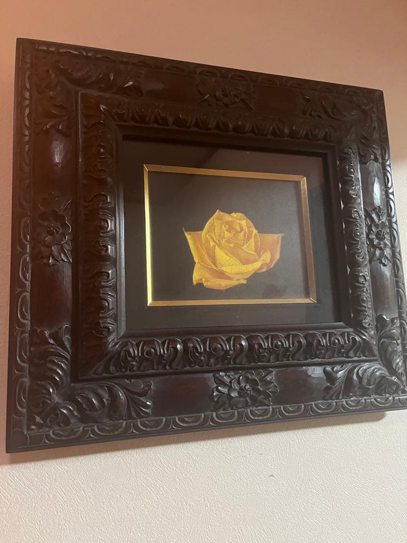 黄色のバラ 大畑稔浩