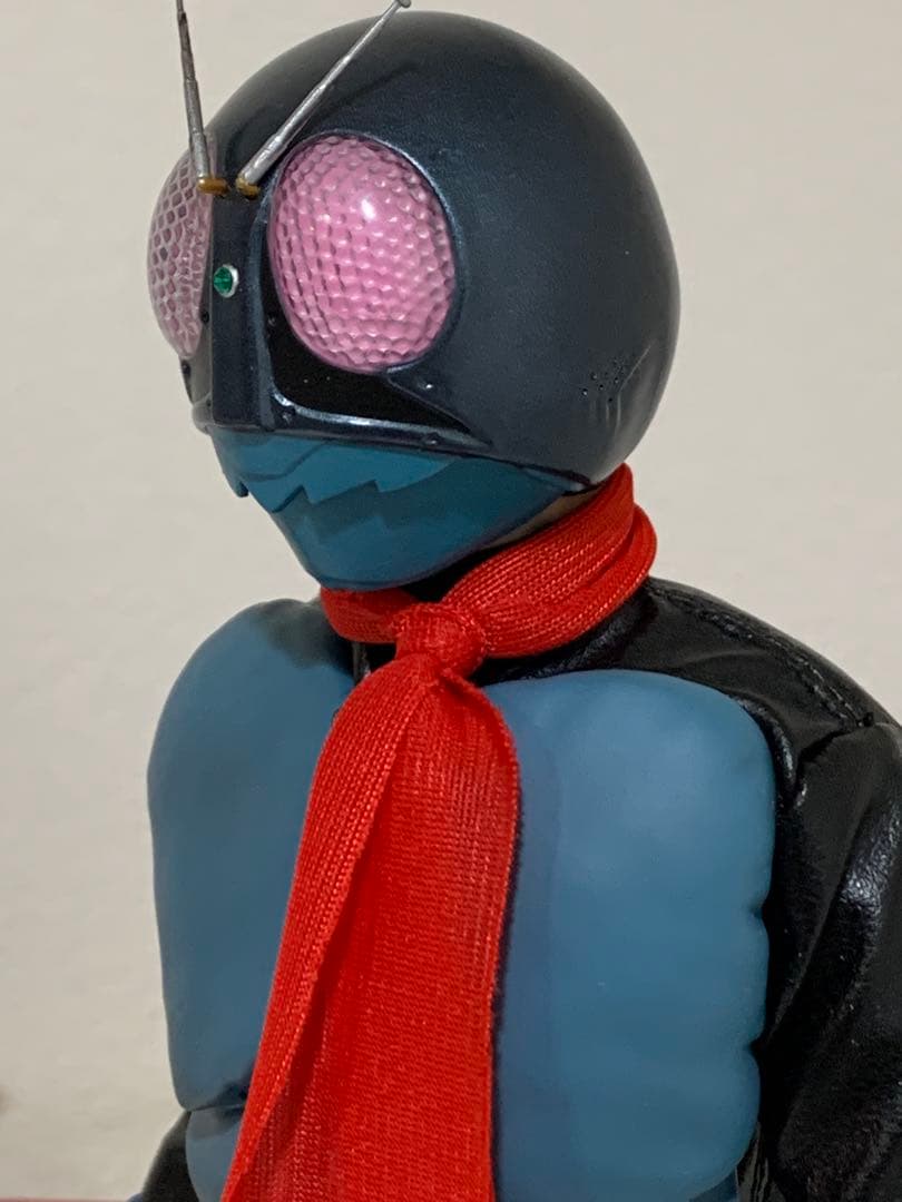 n*6様 メディコムトイ RAH 仮面ライダー旧1号 Ver.3.5 ＆ サイク