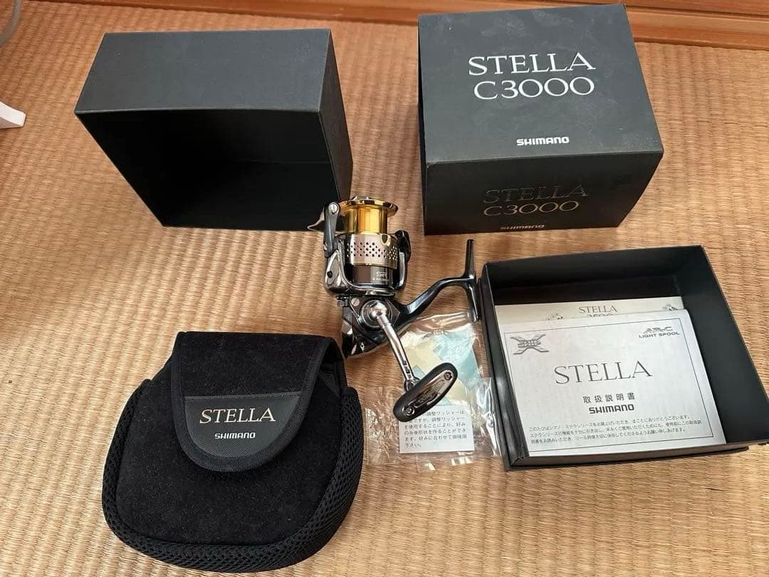 10 ステラ　SHIMANO STELLA C3000 スピニングリール