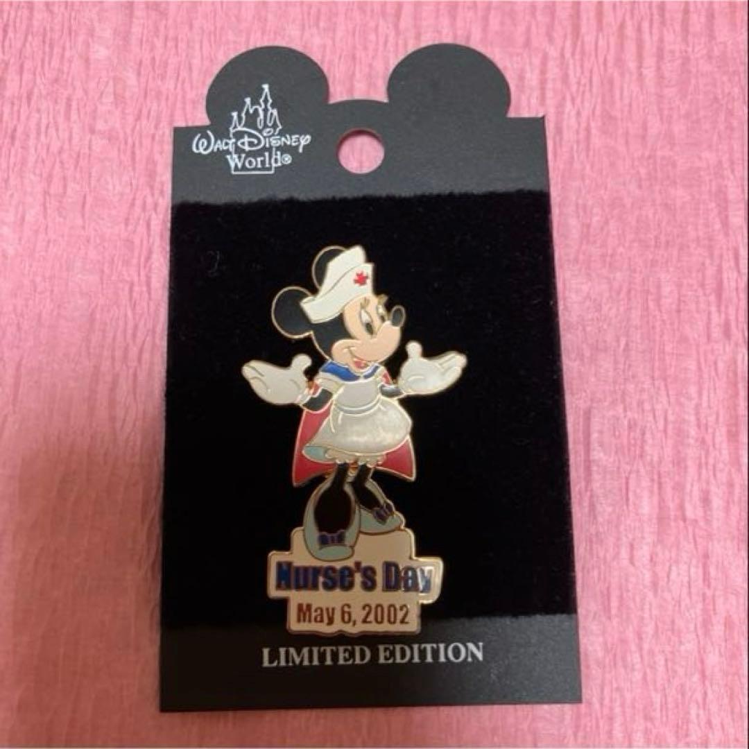 ディズニー　ミニー　ナース　看護師　ピン　レア　 ピンバッジ　病院