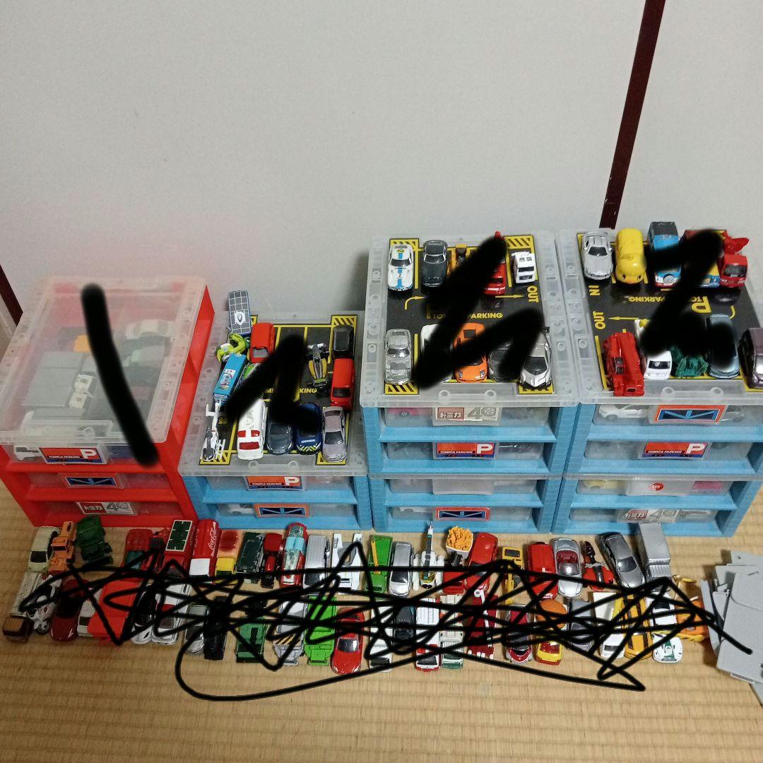 トミカ 199台 まとめ売り 収納駐車場付き