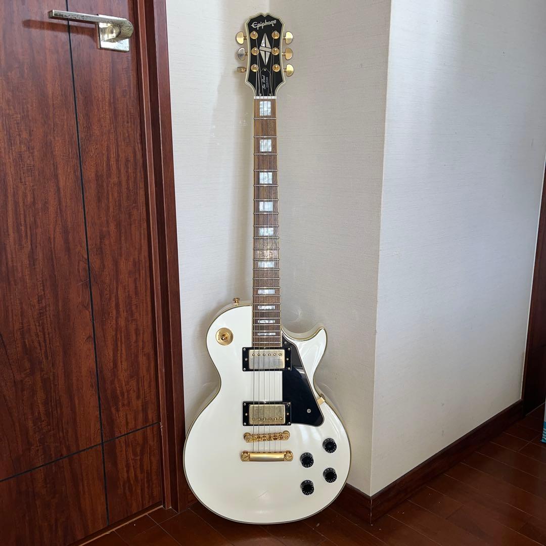 エピフォンレスポール カスタム　白
