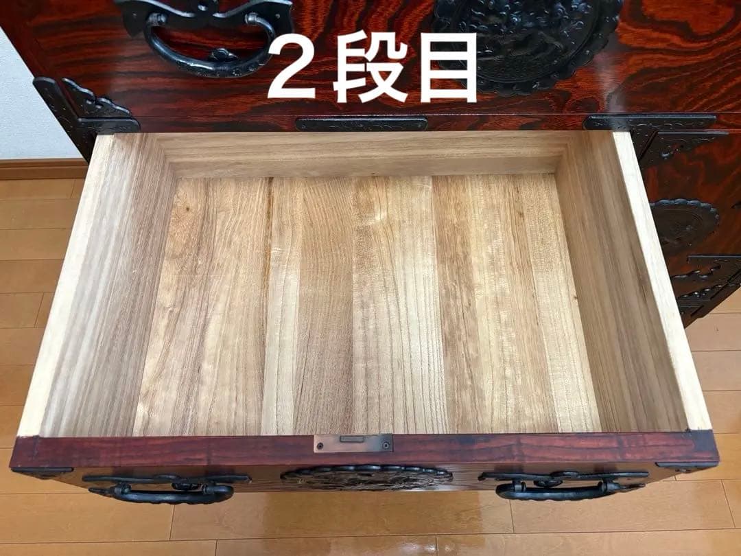 岩谷堂箪笥　みちのく小たんす(車付)