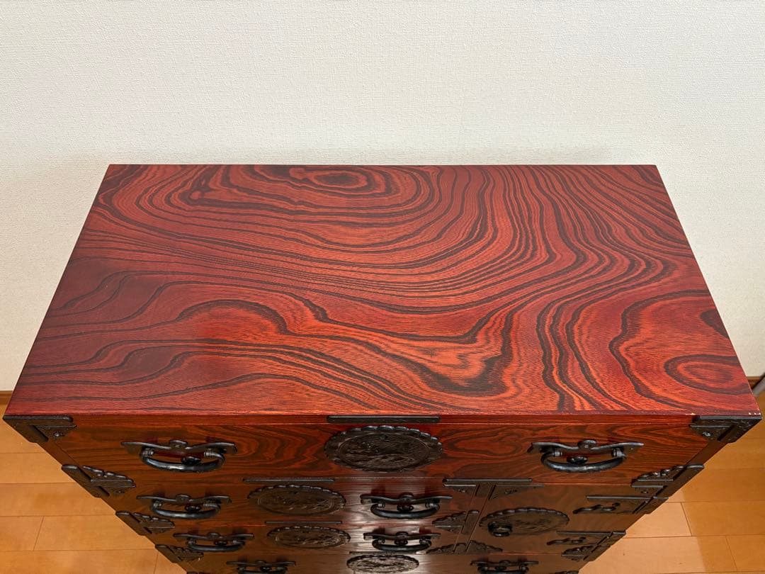 岩谷堂箪笥　みちのく小たんす(車付)