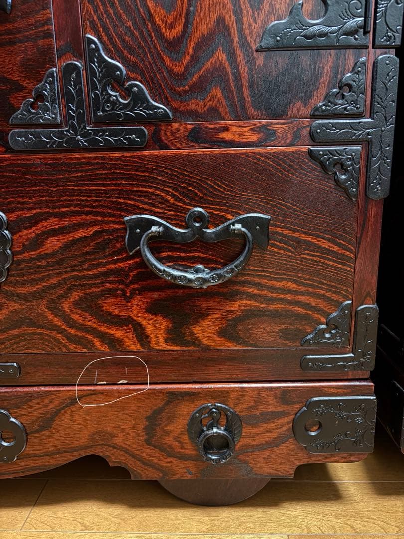 岩谷堂箪笥　みちのく小たんす(車付)