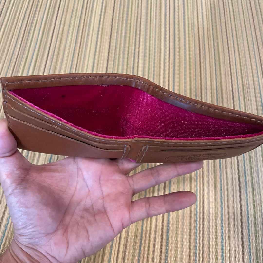 最終値下げ！　Gibson レザー 二つ折り財布