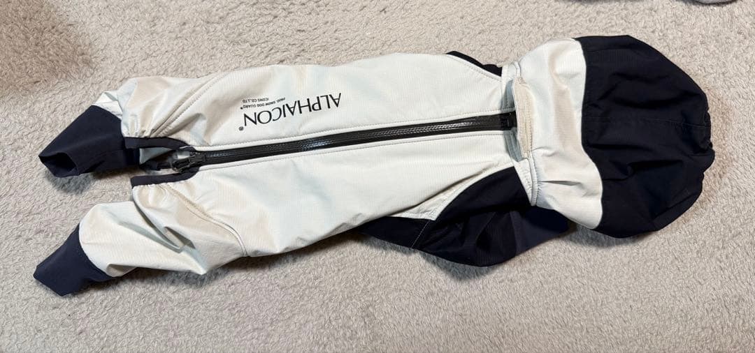 ALPHAICON スノードッグガード　Sサイズ　ホワイト✖️ブラック