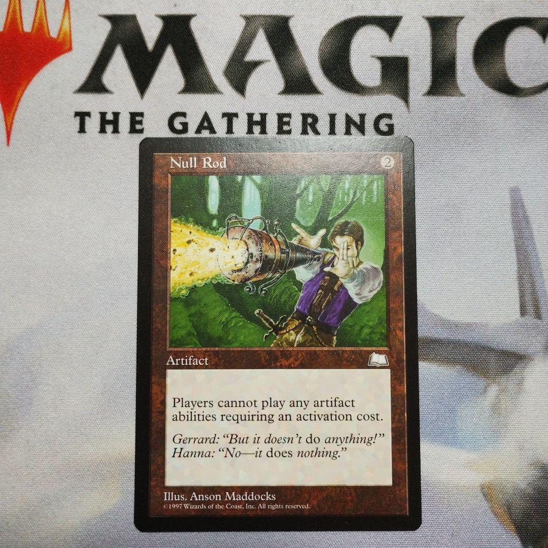 MTG 英語 無のロッド Null Rod NM状態