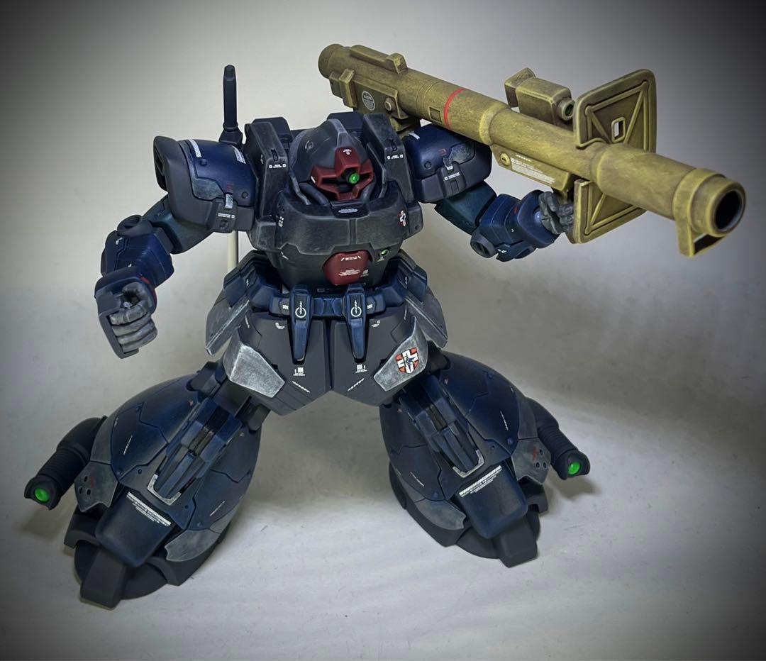 ガンプラhguc改修完成品 MS-09fドムトローペン（ランバ・ラル専用機）