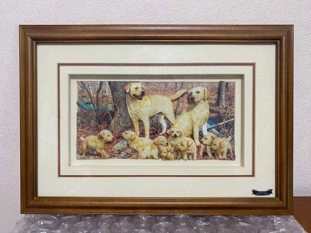 ラブラドール・レトリバー　壁掛け　イングランド製　ドマン　Domain