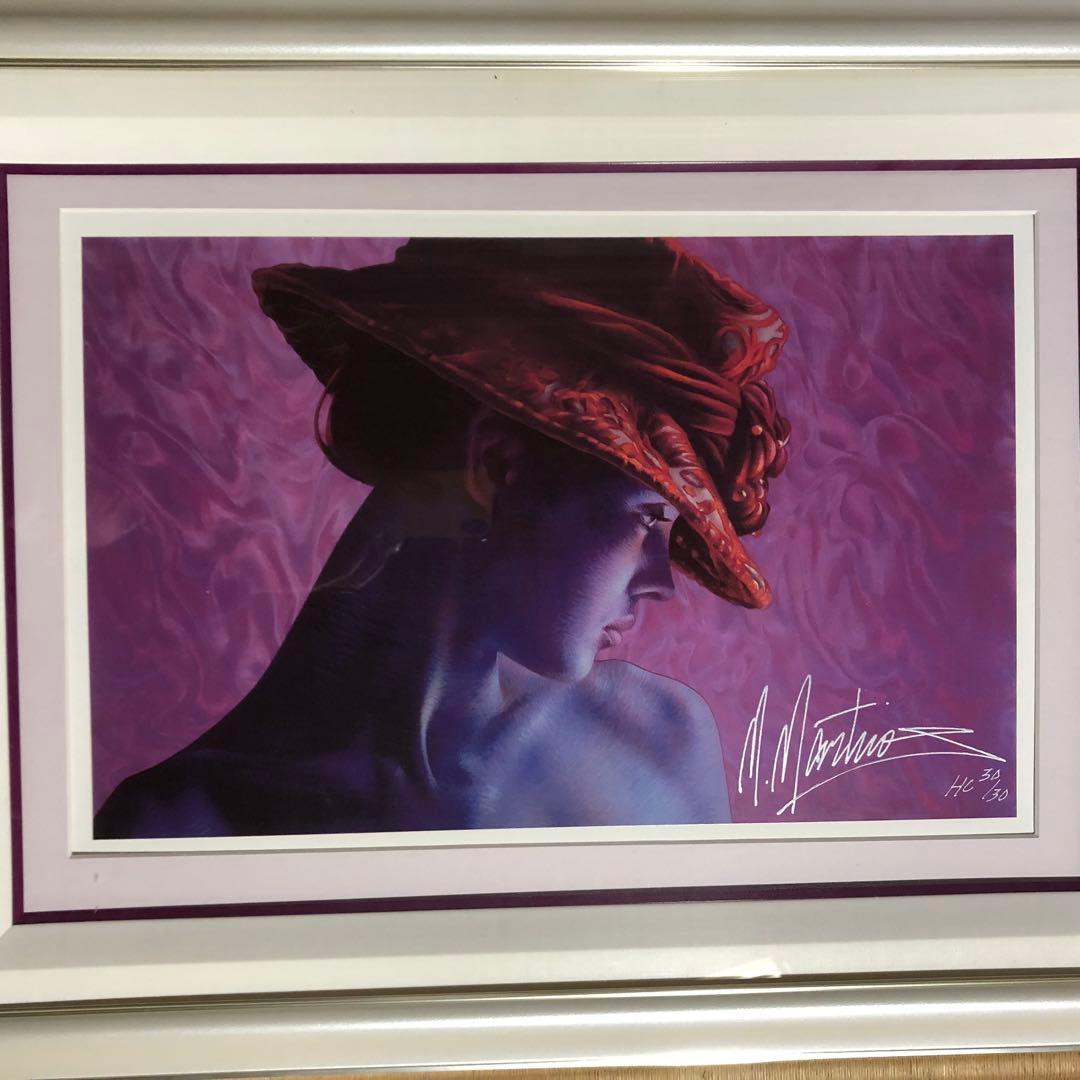 マーティロマヌキアン バイオレットラブ 限定30 レア 本物 アート リトグラフ