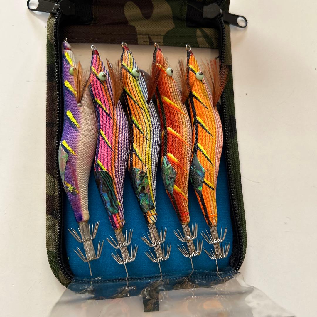 エギ猿3.5号 ５個セット ケース付き