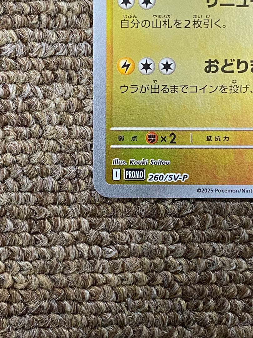 N*k様 トウホクのピカチュウ