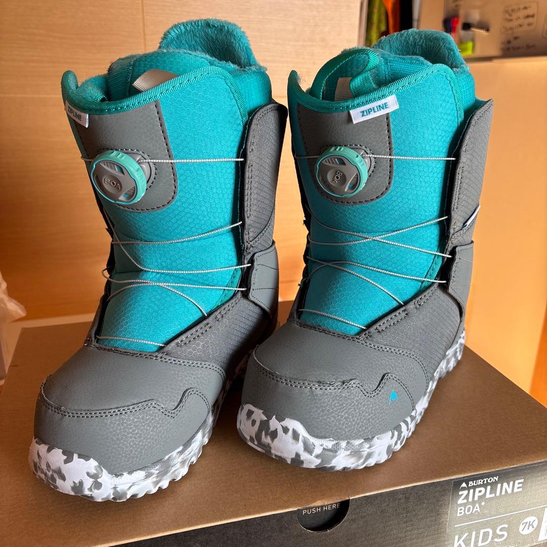 youth バートン BURTON スノーボードブーツ　ZIPLINE 25cm