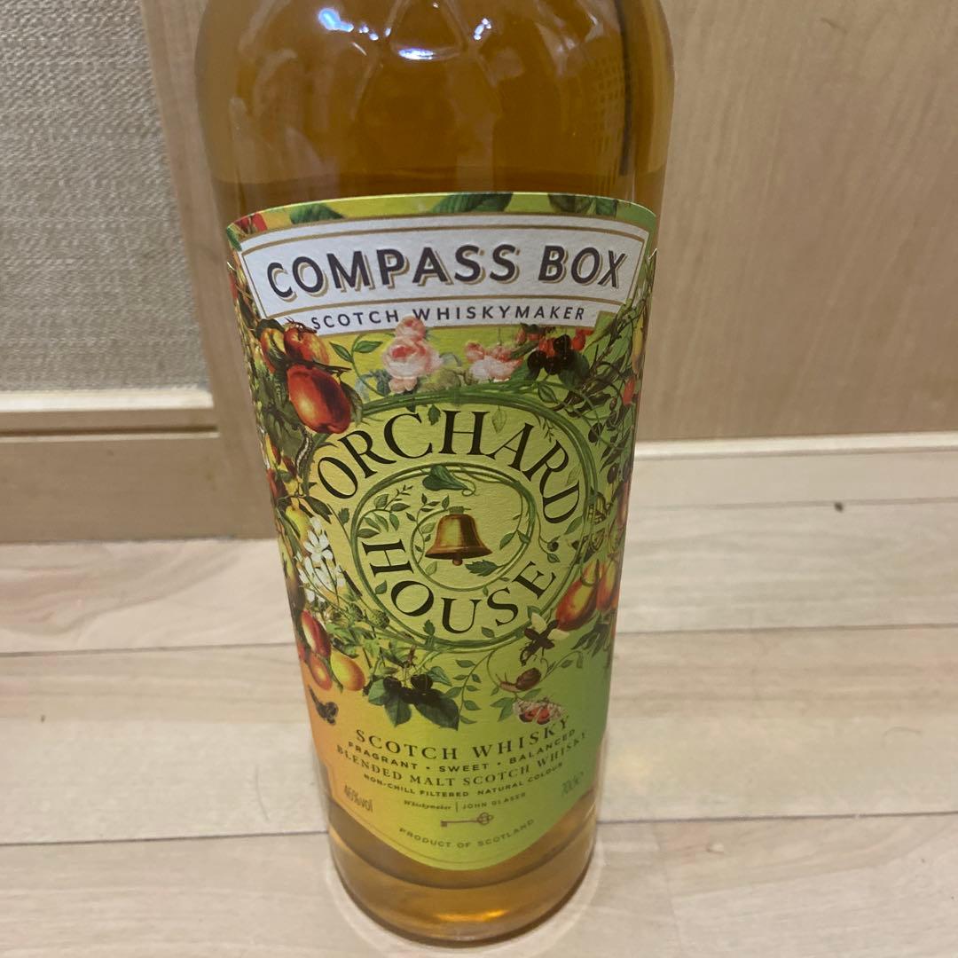 ウイスキー COMPASS BOX ORCHARD HOUSE 750ml