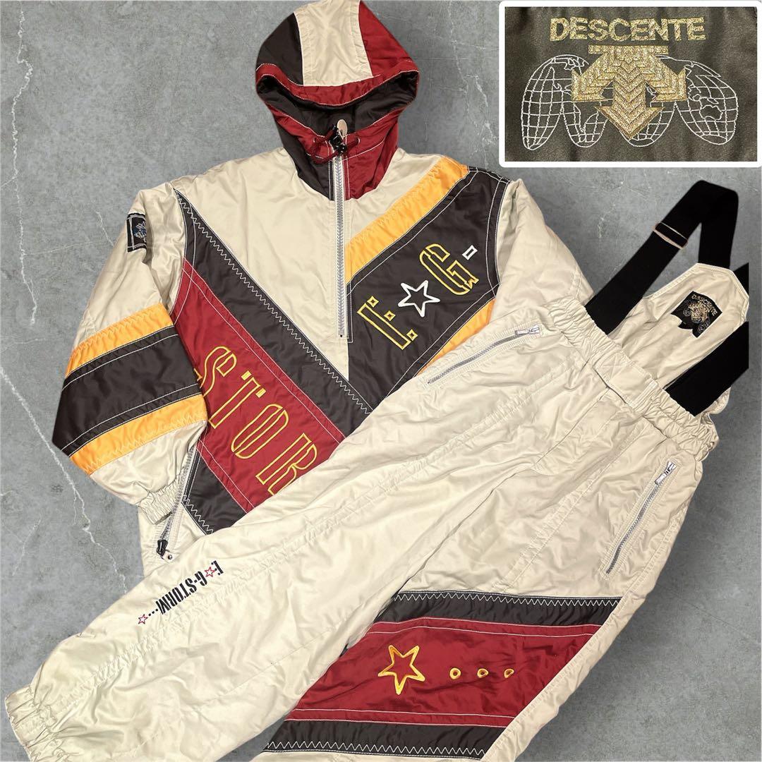 DESCENTE デサント スキーウェア セットアップ レトロ y2k スノボ