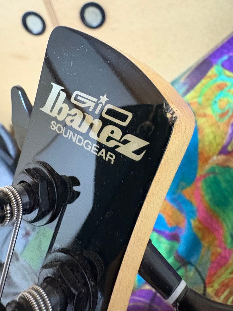 Ibanez エレキベース＆ベースアンプ⭐︎Ibanezケース、ピック、クロス付き