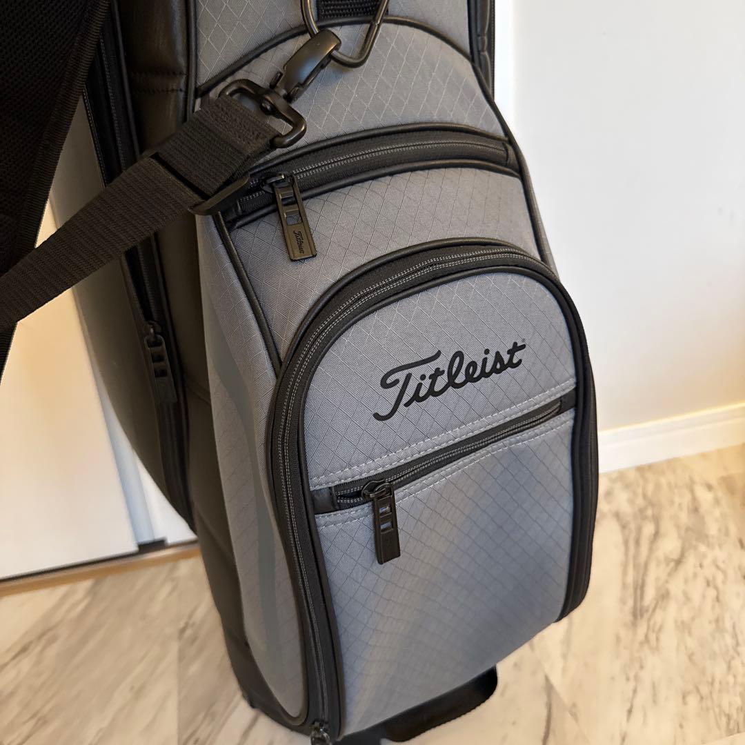 Titleist キャディバッグ 黒 グレー