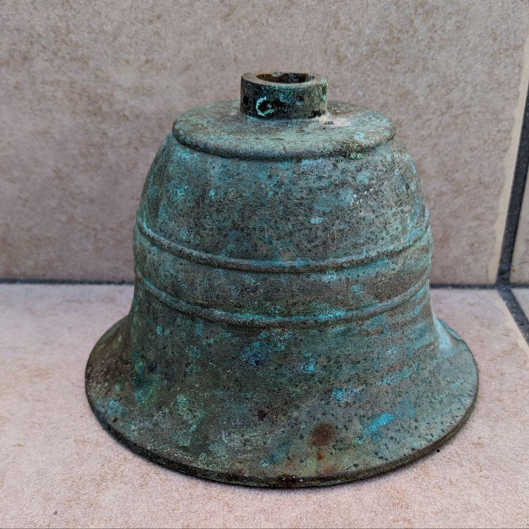 真鍮鐘　骨董　レトロ　大正レトロ　昭和レトロ　アンティーク