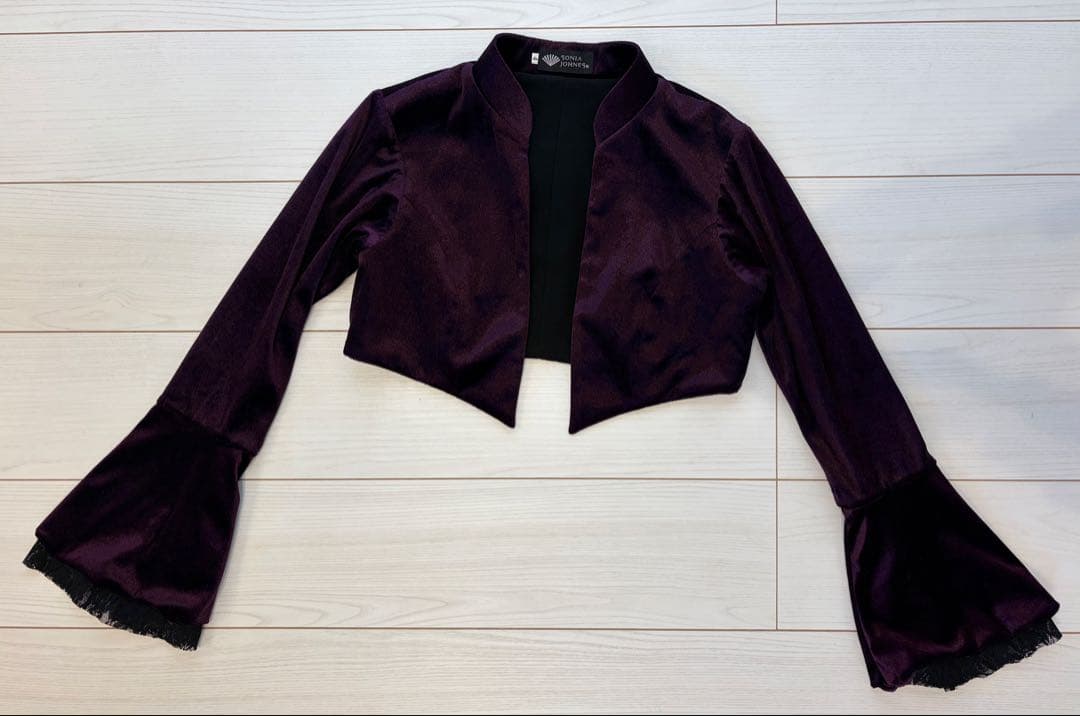 ソニアジョーンズ　ベルベットフラメンコ衣装