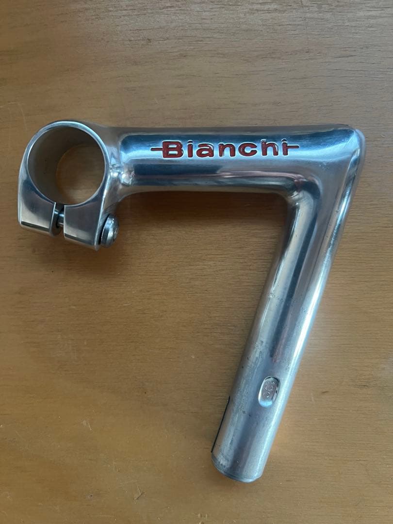 3ttt BIANCHI刻印ステム 100mm イタリア製 中古品