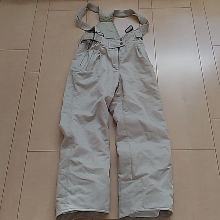 スノボウェア上下　ピンク&ベージュ　Mサイズ