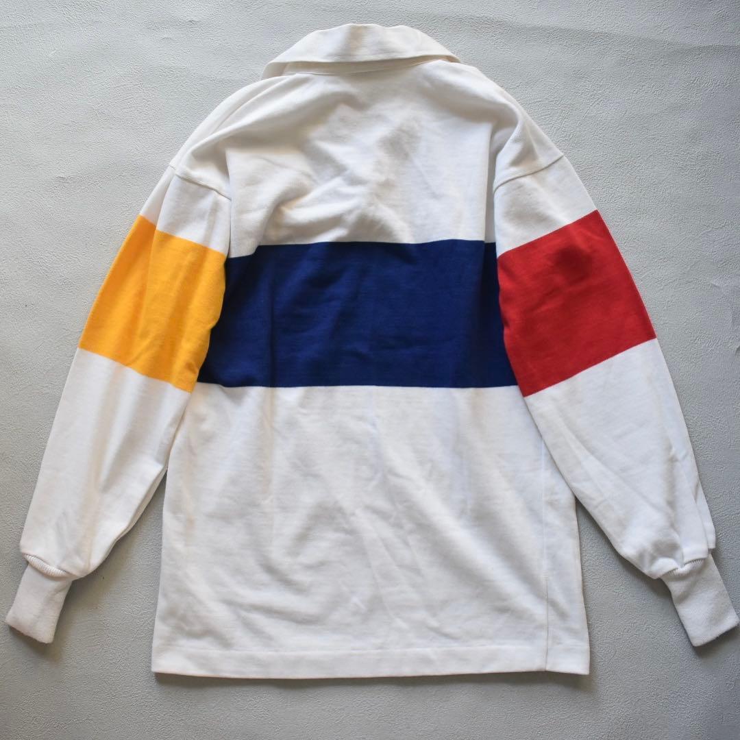 80s デッドストックCanterbury × MGM 刺繍ラガーシャツ 38