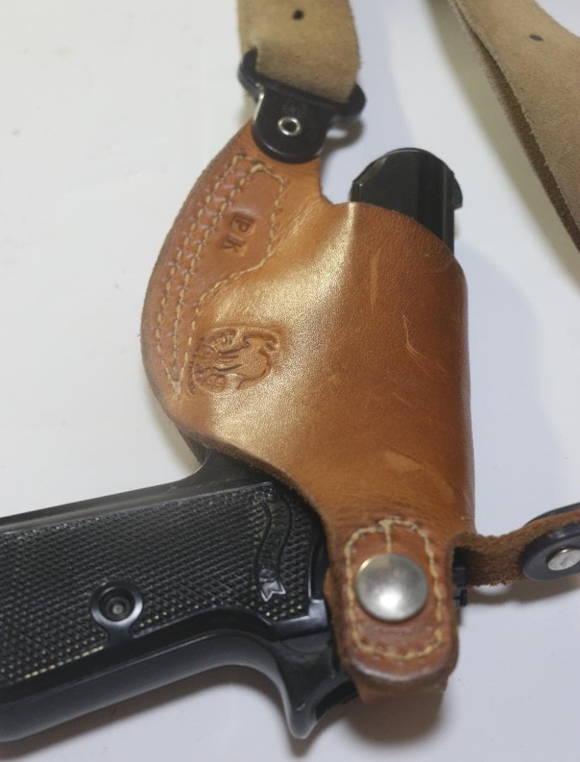 超貴重　ジャッカス製（ガルコの前身）ショルダーホルスターワルサーPPK/PP適合