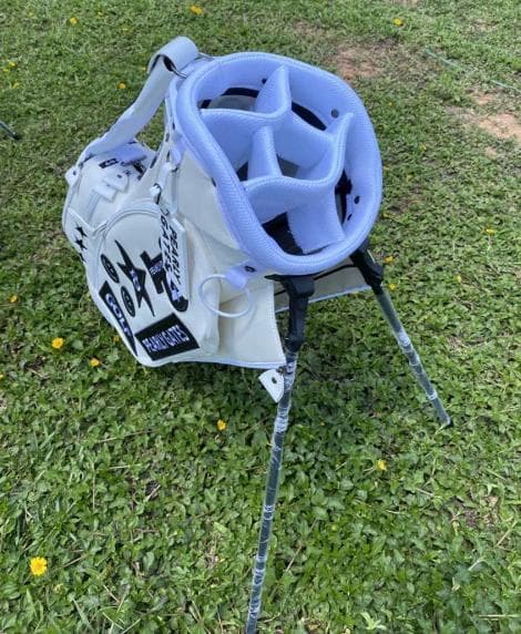 【未使用品】 PEARLY GATES ゴルフバッグ ホワイト