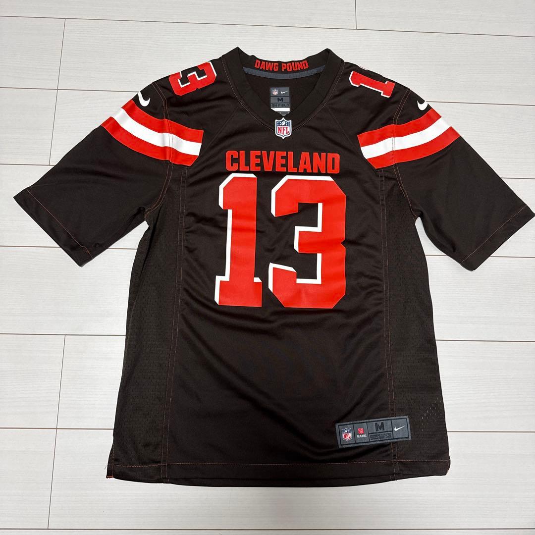 【美品】CLEVELAND 13番 NIKE ユニフォーム Mサイズ 茶色