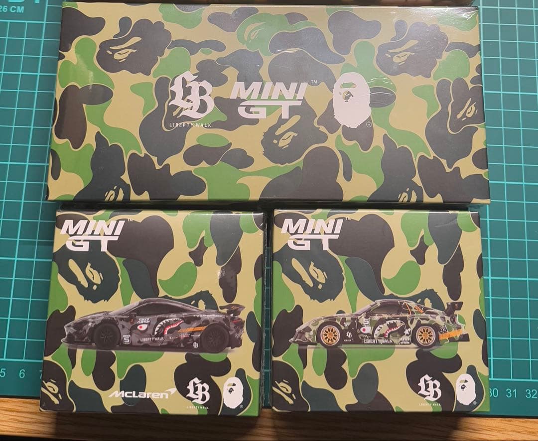 TAS2025限定 BAPE×MINIGT×LIBERTYWALK 6台セット